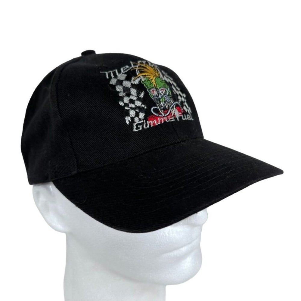 Vintage Metallica GIMME FUEL Snapback Hat Black GIANT Cap